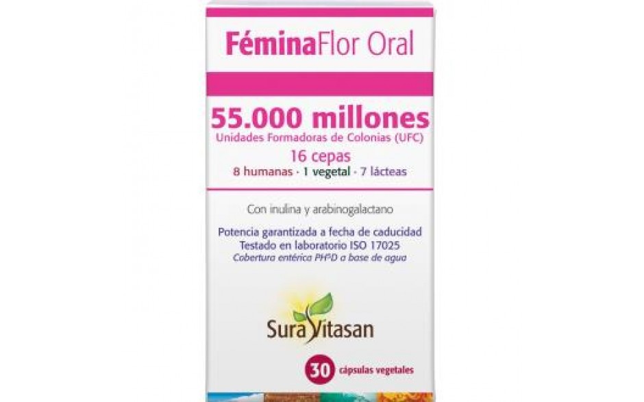 FÉmina Flor Capsulas Vaginales Suravitasan 4096