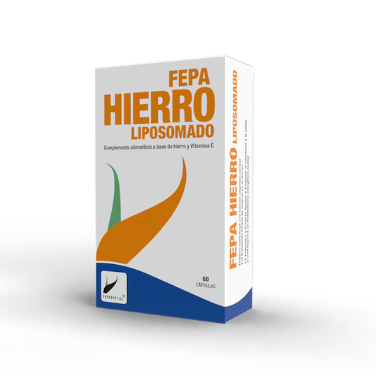 FEPA-HIERRO LIPOSOMADO 60 caps