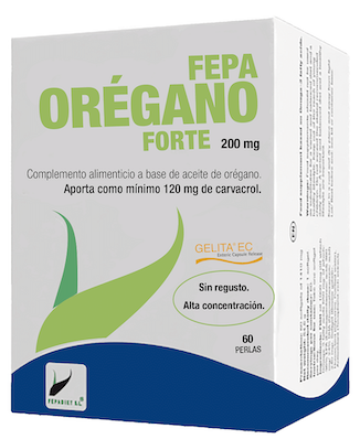  FEPA OREGANO forte 200mg 60perlas.