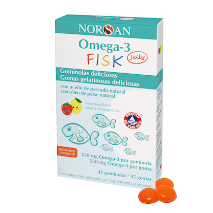 OMEGA-3 FISK – JELLY 45 GOMITAS NORSAN