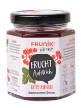 CREMA PARA UNTAR SIN FRUCTOSA SABOR GROSELLA ROJA 210 GR FRUNIX
