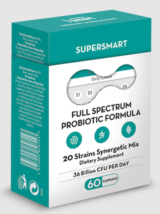 FULL SPECTRUM PROBIOTIC FORMULA 60 CAPS SUPERSMART