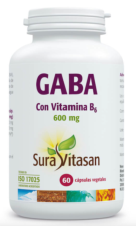 GABA - 600 mg con vitamina B6 60 CAPS SURA VITASAN