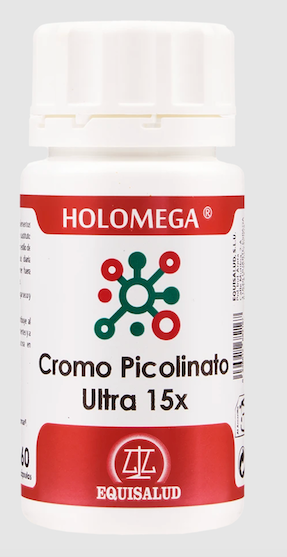 HOLOMEGA CROMO PICOLINATO ULTRA 15X 60 CAPS EQUISALUD