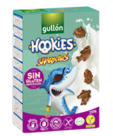 GALLETAS HOOKIES SHARKIES SIN GLUTEN 250 GR GULLON