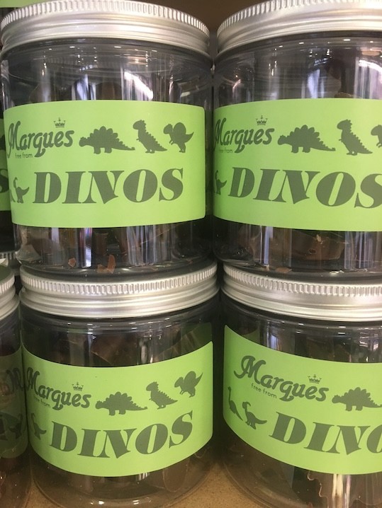 FIGURITAS DINOS CHOCOLATE PREMIERE.100 GR CONFITERIA EL MARQUES