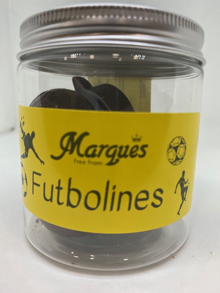 FUTBOLINES DE CHOCOLATE PREMIERE 100 GR CONFITERIA EL MARQUES