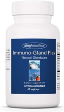 Immuno-Gland Plex Natural Glandular (Hypoallargenic) 60 CAPS ALLERGY RESEARCH GROUP