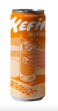 KEFIR DE DESAYUNO DE NARANJA EN LATA 25 CL KEFIR EAU VERTUEUSE