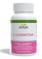 L-CARNITINA SOTYA 600 MGR 90 CAPSULAS