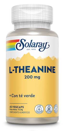 L-THEANINE 200 MG.45 VEGCAPS SOLARAY