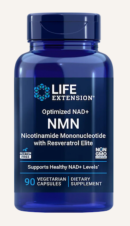 NMN NICOTINAMIDE MONONUCLEOTIDE WITH RESVERATROL ELITE, 90 CAPS LIFE EXTENSION 
