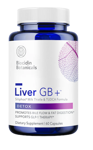 LIVER GB+ 30 CAPS BIOCIDIN BOTANICALS