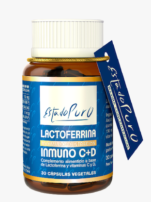 LACTOFERRINA INMUNO C+D 30 caps ESTADO PURO