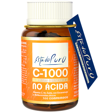 VITAMINA C-1000 NO ÁCIDA 100 CAPS TONGIL ESTADO PURO