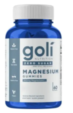 MAGNESIO SIN AZÚCAR 60 GOMINOLAS VEGANAS GOLI NUTRITION
