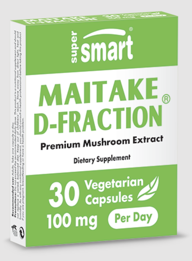 MAITAKE D-FRACTION® 30 VEGCAPS SUPERSMART