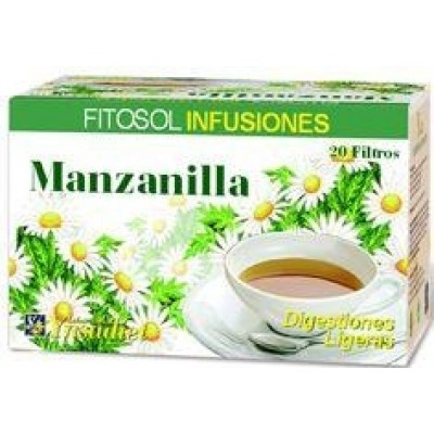 Manzanilla con anís fitosol 20 bolsitas filtro