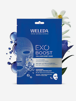 EXO SHEET MASK REDENSIFICANTE 20 ML WELEDA