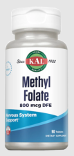 METHYL FOLATE 800 MCG- 90 COMPRIMIDOS SUBLINGUALES KAL
