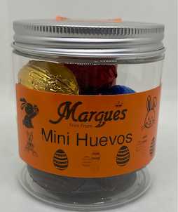 HUEVOS de PASCUA CHOCOLATE SUAVE PREMIERE 100g CONFITERIA MARQUES