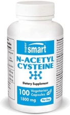 N-Acetyl Cisteína 600 mg 100 CAPS SUPERSMART
