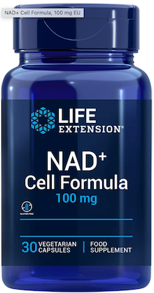 NAD+ CELL FORMULA 100 MGR 30 CAPS LIFE EXTENSION