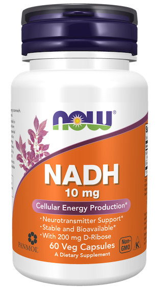NADH 10 mg 60 CAPS NOW FOODS