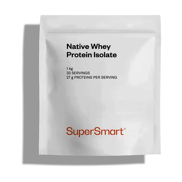 NATIVE WHEY PROTEIN ISOLATE 1 KGR SUPERSMART