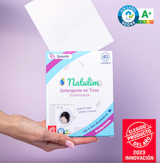 Detergente en Tiras Ecológico Lavanda Natulim - 36 lavados