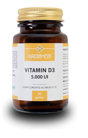 VITAMINA D 3 5.000 U.I. 30 PERLAS NATUREMOST