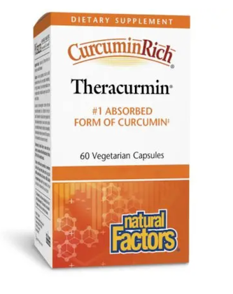 CURCUMINRICH™ THERACURMIN® 60 CAPSULAS VEGETALES NATURAL FACTORS