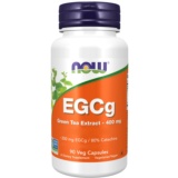 NOW FOODS, EGCg, extracto de té verde, 400 mg, 90 CAPS