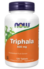  TRIPHALA, 500 MG, 120 COMPRIMIDOS NOW FOODS
