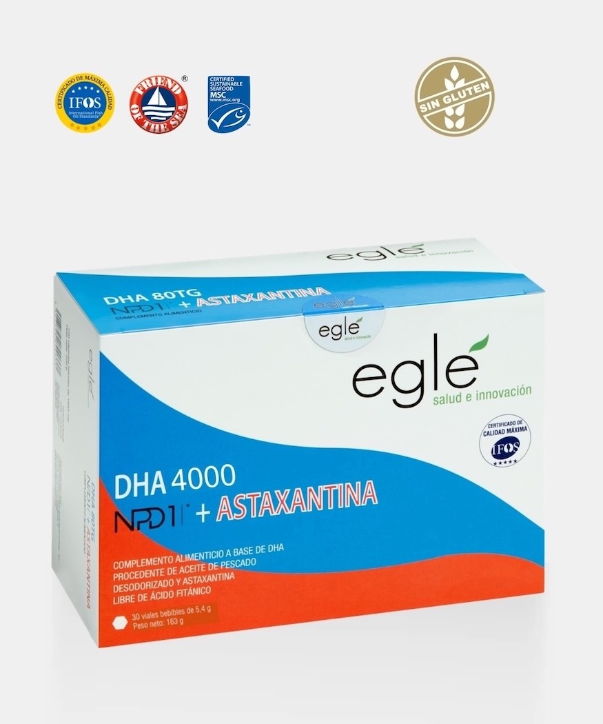 DHA 4000 NPD1 + ASTAXANTINA – 30 VIALES EGLE