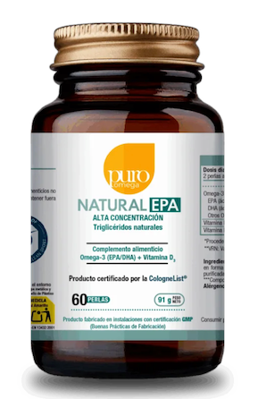 NATURAL EPA MAXIMA ABSORCIÓN 60 PERLAS PURO OMEGA BEPS