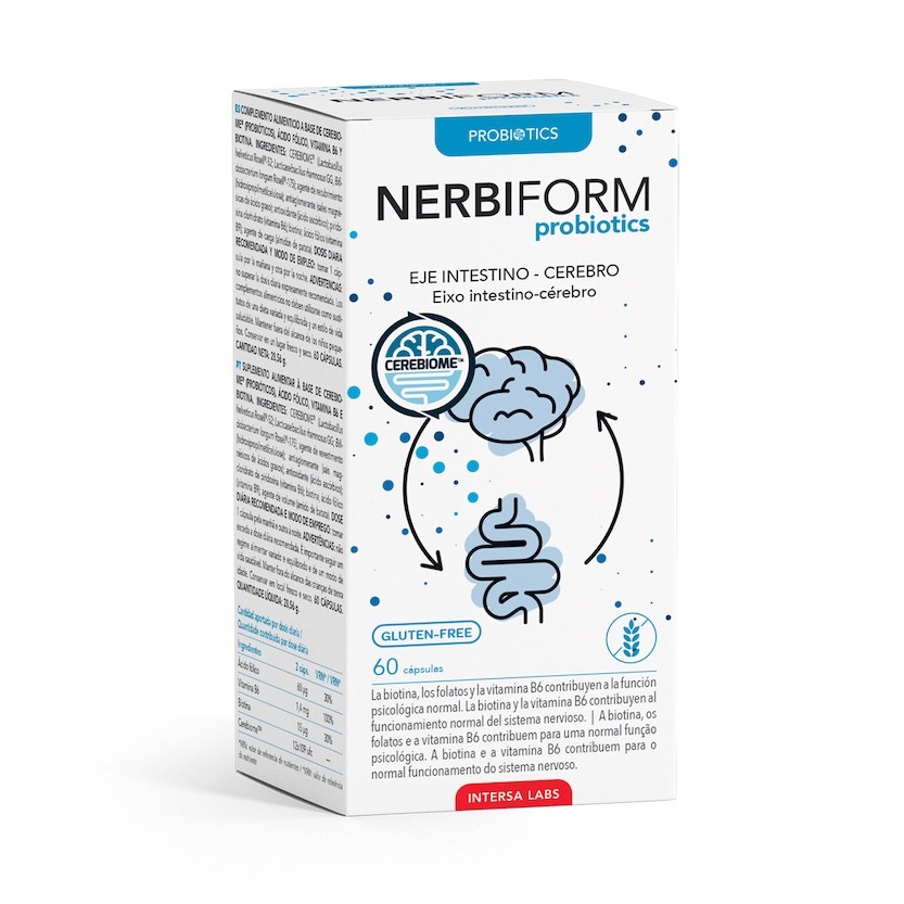 NERBIFORM PROBIOTICS 60 CAPS INTERSA