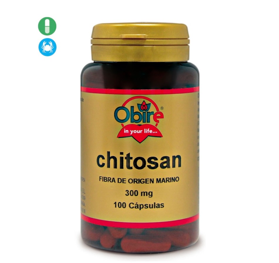 CHITOSAN 300 MG 100 CAPS OBIRE