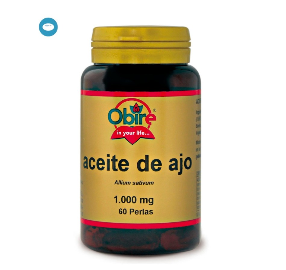 OBIRE ACEITE DE AJO 1000 MGR 60 PERLAS