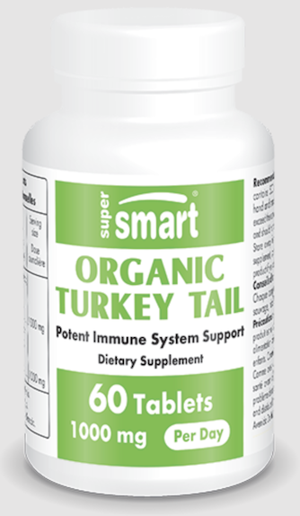 Organic Turkey Tail 60 CAPS SUPERSMART