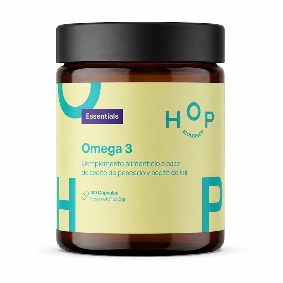 OMEGA 3 100 CAPSULAS HOP BIOLOGICS (ANTES AMCLINIC)