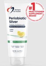 PERIOBIOTIC SILVER PASTA DENTAL PROBIÓTICA SABOR MENTA VERDE 113 G | DESIGNS FOR HEALTH