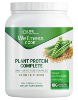 Wellness Code® Plant Protein Complete & Amino Acid Complex 450 gr LIFE EXTENSION