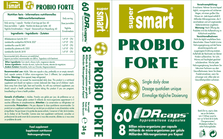 Probio Forte™ 60 CAPS SUPERSMART 1