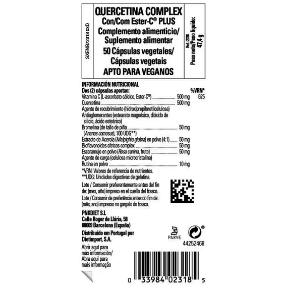 Solgar quercitina complex 50 cápsulas vegetales 1
