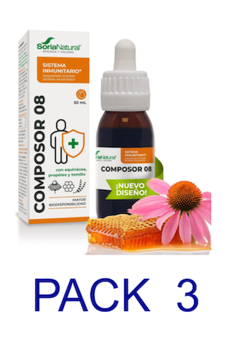 PACK 3X2 COMPOSOR 08 ECHINA COMPLEX SORIA NATURAL ENVIO GRATIS