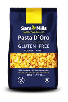 PASTA PIPETTE SIN GLUTEN 500 GR SAM MILLS