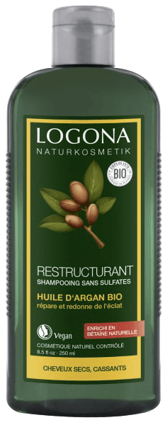 CHAMPU REESTRUCTURANTE CON ARGAN ORGANICO 250 ML LOGONA