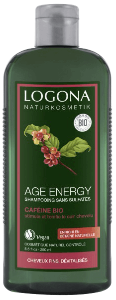 CHAMPU AGE ENERGY CAFEINA ORGANICA 250 ML LOGONA