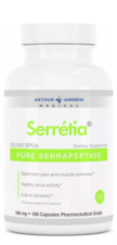 SERRETIA (Serrapeptase) 250.000 SPU - 90 cápsulas | ARTHUR ANDREW MEDICAL